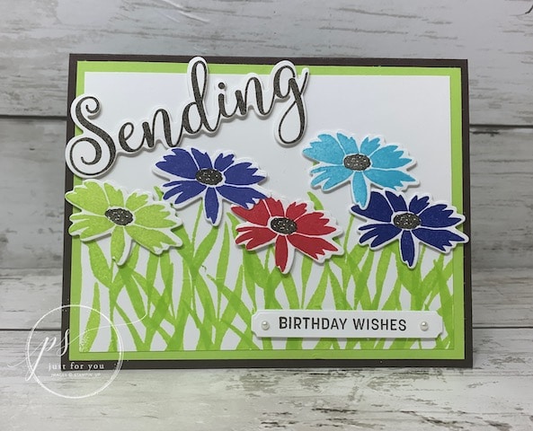 sending smiles with stampin' up! in colors 2022