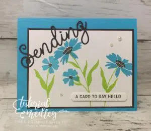 Sending Smiles in Tahitian Tide A New Stampin' Up! In Color