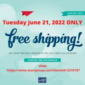 Stampin' Up! Stamping Specials At The Stamp Camp June 21 ONLY!