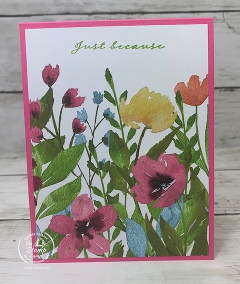 designer series paper from stampin up the stamp camp