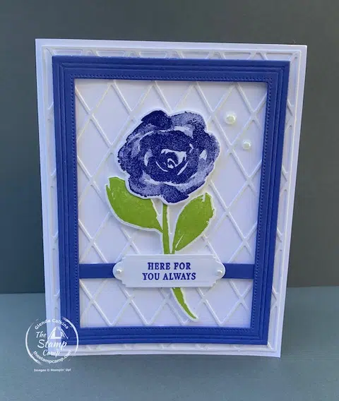 clean and simple handmade cards stampin up