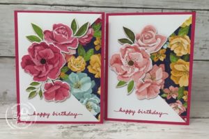 Fun Fold Cards With The Stampin' Up! Hues Of Happiness Paper
