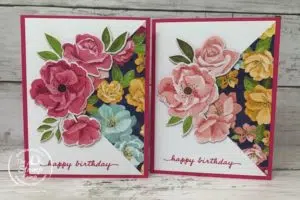 Fun Fold Cards With The Stampin' Up! Hues Of Happiness Paper