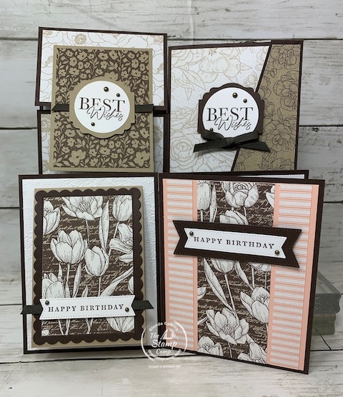 stampin up cottage rose abigail rose dsp 2022