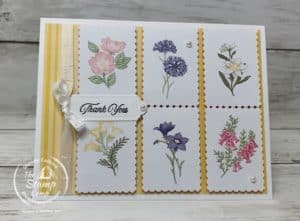 Stamping Techniques With Sale-a-bration Wonderful World Bundle Faux Postage