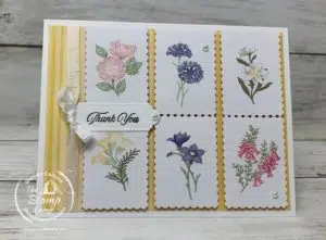 Stamping Techniques With Sale-a-bration Wonderful World Bundle Faux Postage