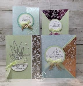 August Stamp Camp Card Club Featuring The Splendid Day Suite
