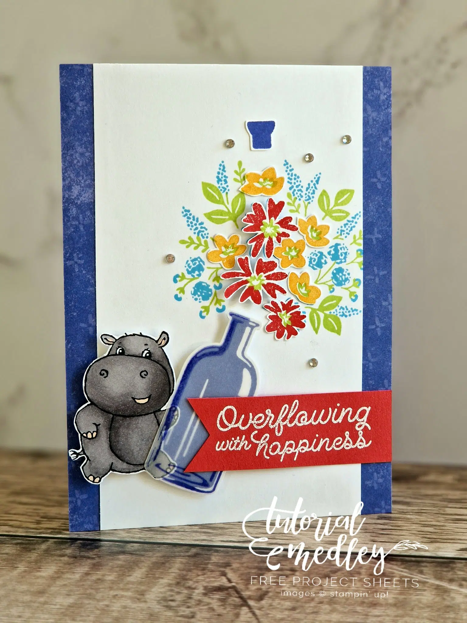stampin up sale-a-bration hippiest hippos