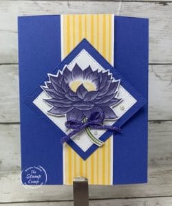 Create A Fun Fold Card With FREE Sale-a-bration Wonderful World Bundle