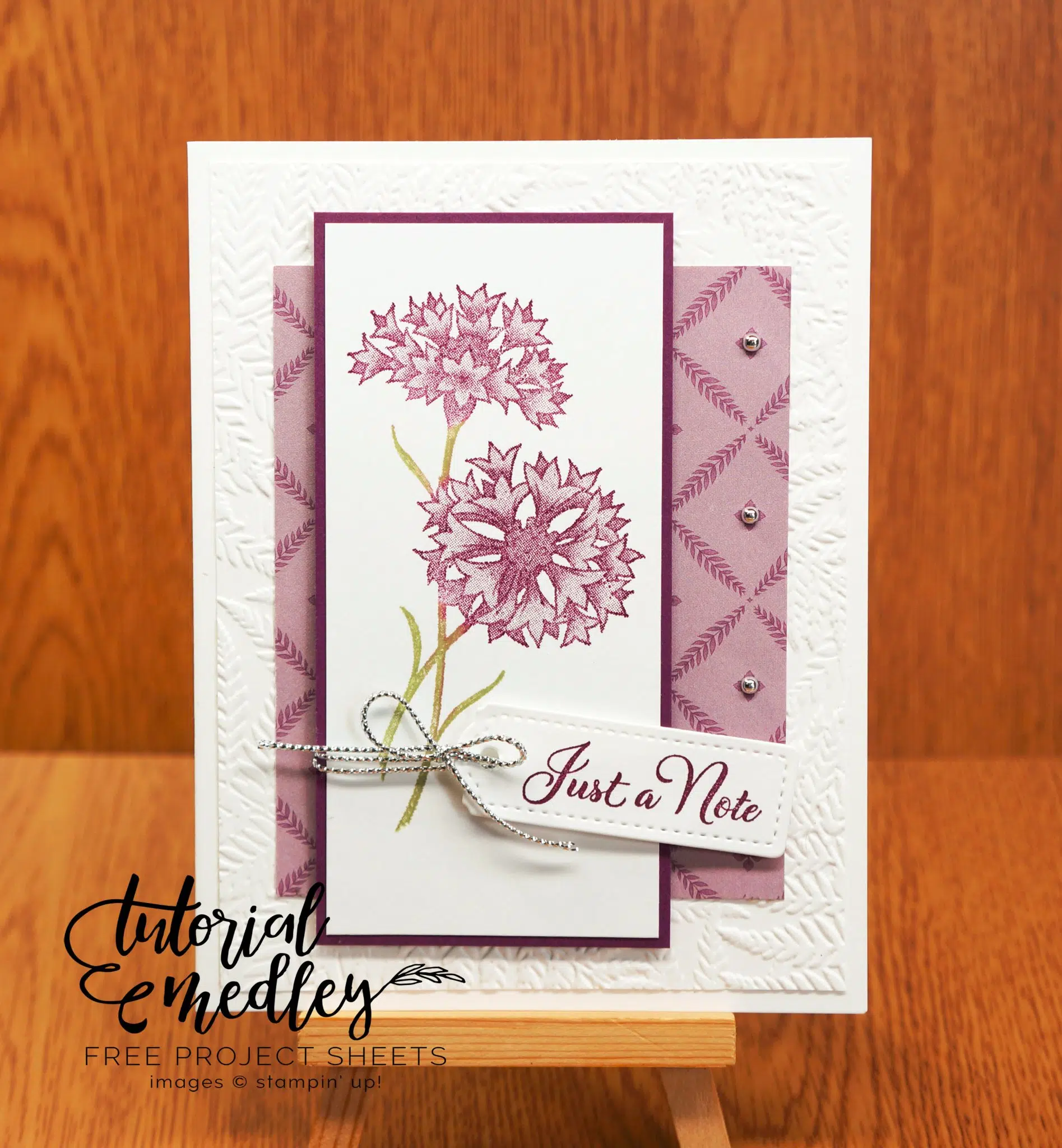 stampin up sale-a-bration with wonderful world