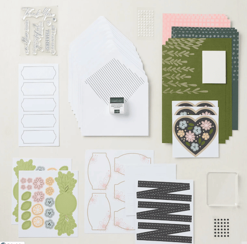 card kits of the month stampin up