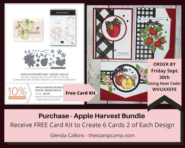 perfect partners stampin up 2022 Apple Harvest Bundle