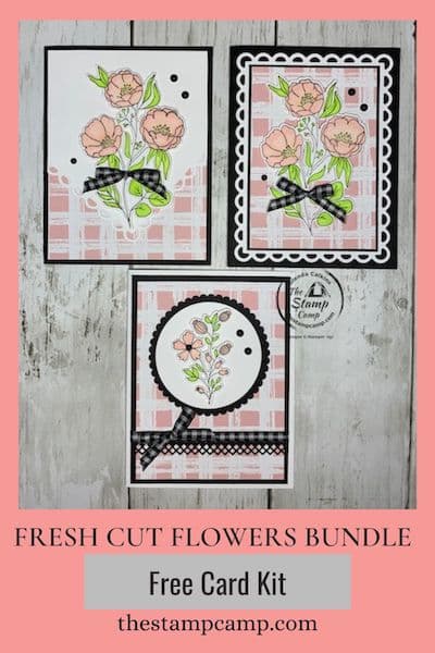 stampin up fresh cut flowers bundle