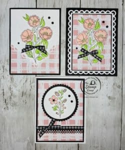 Perfect Partnering Stampin' Up! Fresh Cut Flowers Winning!
