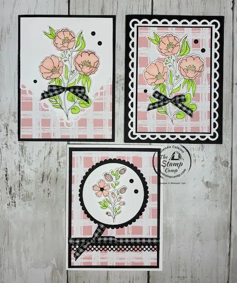 stampin up fresh cut flowers 