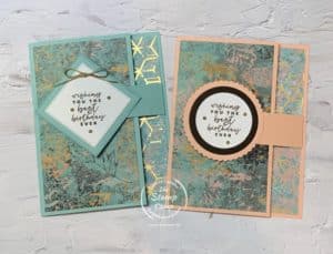 Simple To Create Fun Fold Cards Stepped Up With Texture Chic