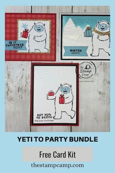 Yeti to Party bundle 2022 perfect partnering stampin up 2022