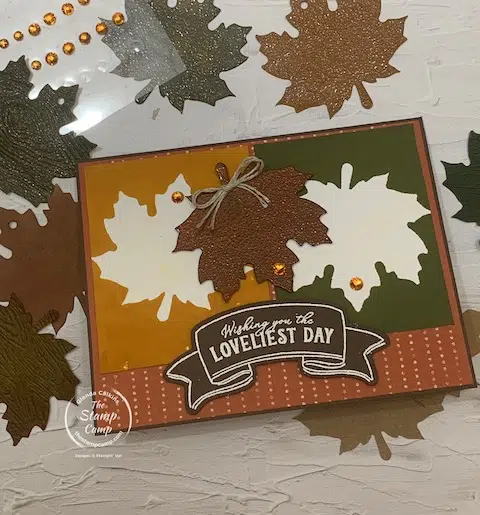 fall themed cards from the stamp camp featuring the hello harvest bundle