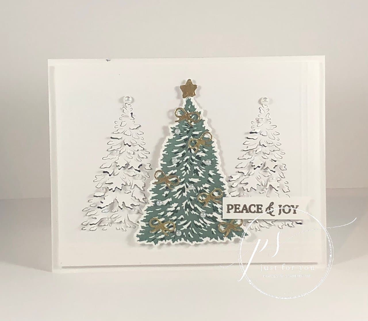 Trimming The Tree Perfect Partnering Stampin' Up!