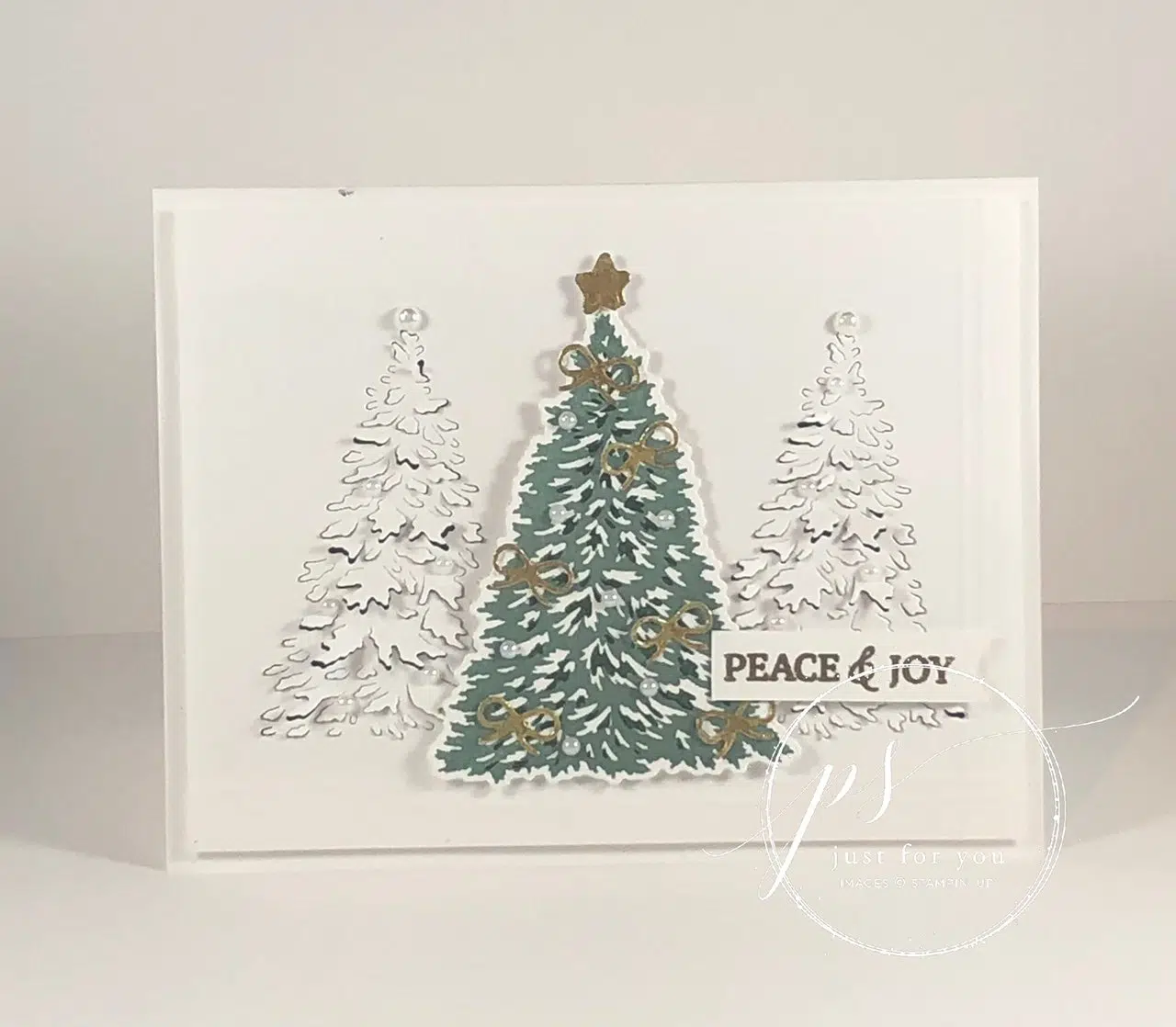 Trimming The Tree Perfect Partnering Stampin' Up!