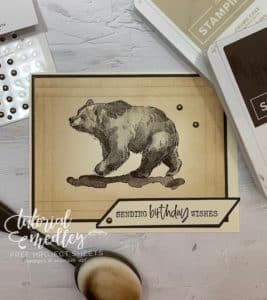 Let's Create Happy Birthday Cards With Wildlife Wonder Stamp Set