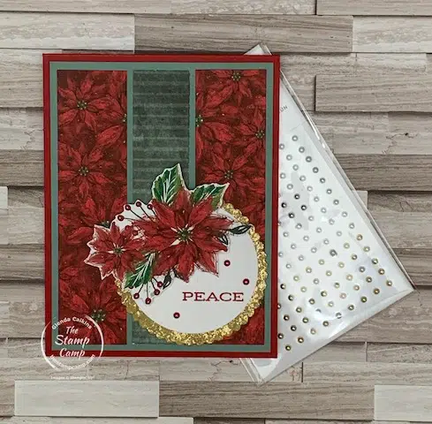 boughs of holly designer series paper strips 