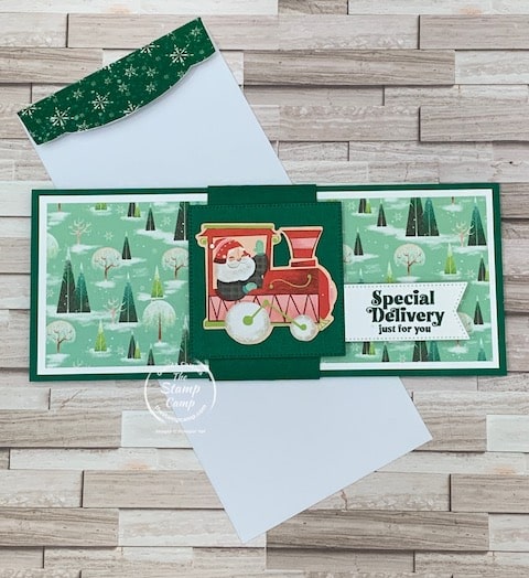 slim line Christmas Cards gift card holder