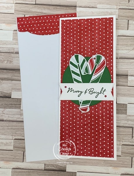 slimline cards to make for your Christmas Cards