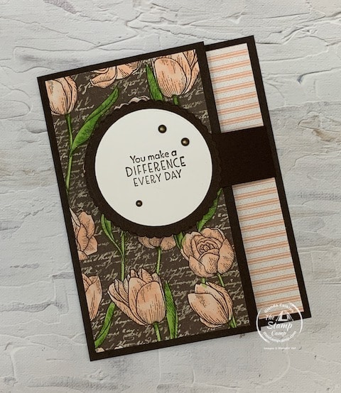 abigail rose designer series paper from stampin up