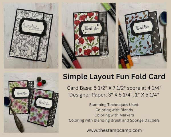 easy fun fold cards to create
