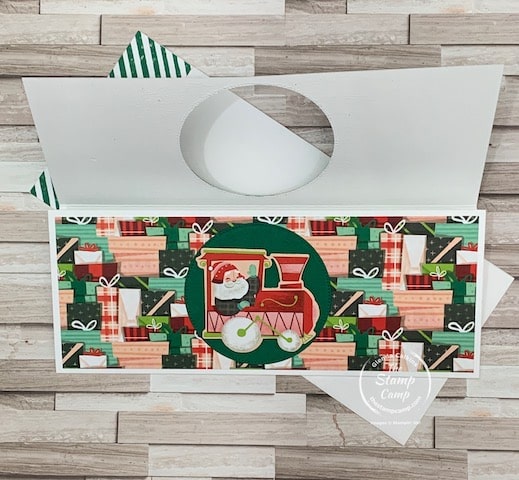 slimline cards Christmas Cards fun fold cards