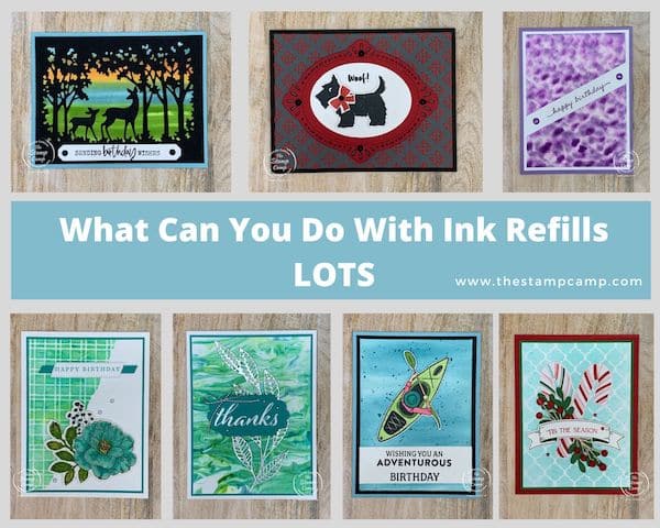 stampin up ink refills techniques and ideas