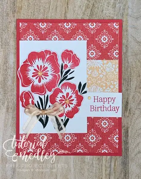 stampin' up! lovely in linen designer series paper from stampin up
