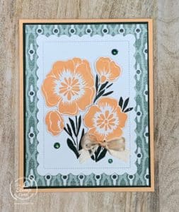 Stampin' Up! Lovely In Linen Bonus Card For My Card Kit Club