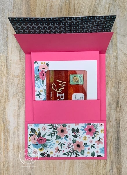 pop up gift card holder