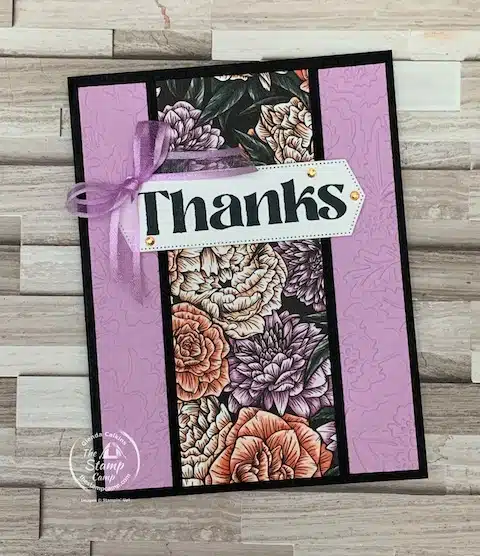 favored flowers stampin up