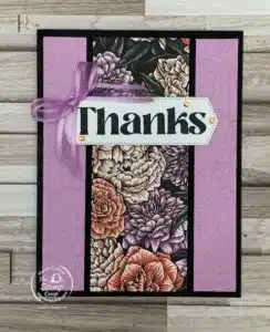 Featuring Favored Flowers Stampin' Up! Sale-a-bration Paper