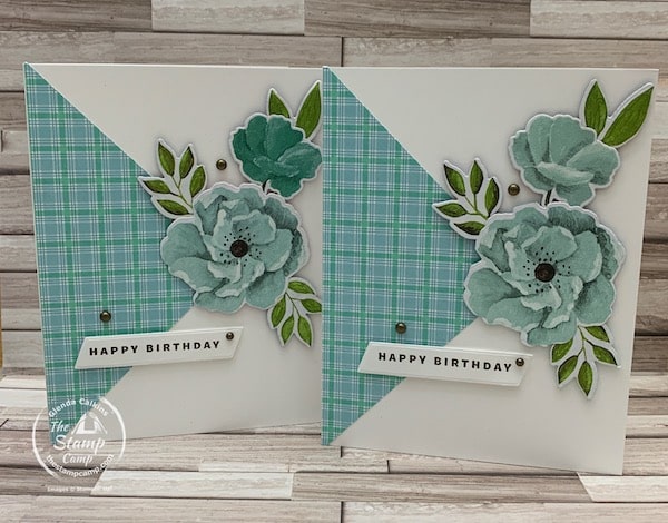 one sheet wonder cards using the dandy designs designer series paper stack