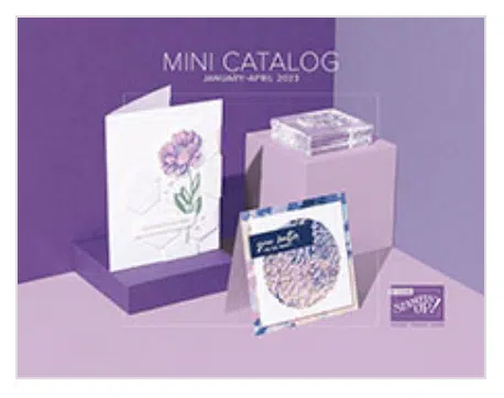 stampin' up! mini catalog