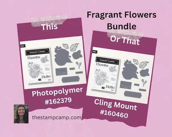 favored flowers fragrant flowers stamp set