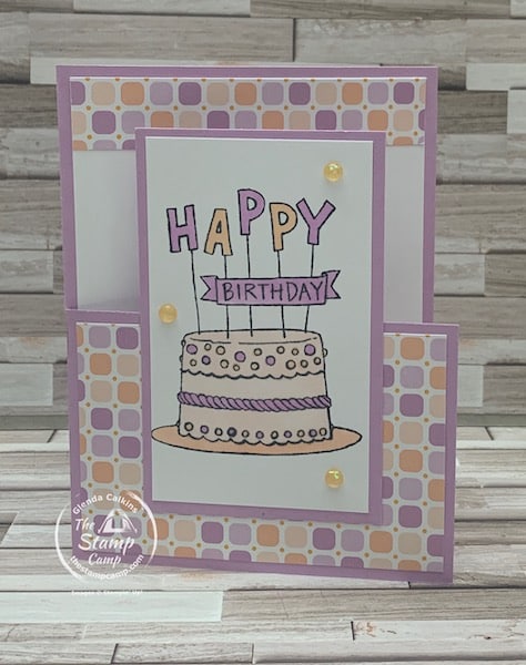 fun fold birthday card