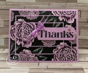Bonus Card Triple Time Card Technique With Favored Flowers