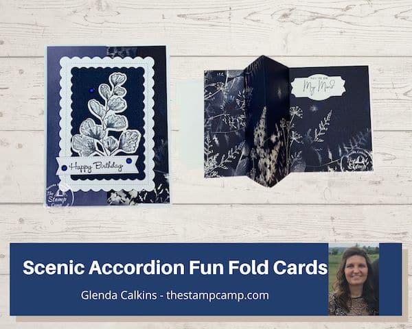 accordion fold card video