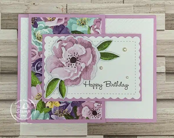 mystery Monday stamping with petal park bundle