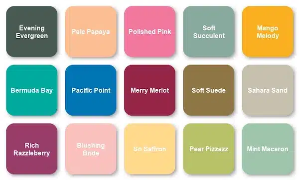 stampin up retiring list colors