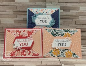 Faux Wrapped Regency Park Fun Fold Cards