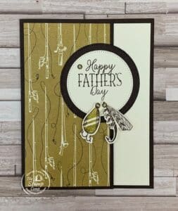 Let's Go Fishing Designer Series Paper Can Make Father's Day More Personal