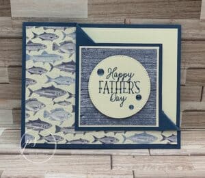 Let's Go Fishing Designer Series Paper Perfect Choice for Father's Day