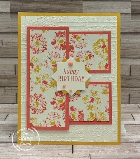 one sheet wonder with inked botanicals designer series paper