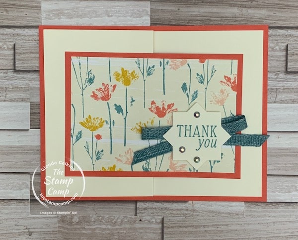 inked botanicals designer series paper one sheet wonder cards